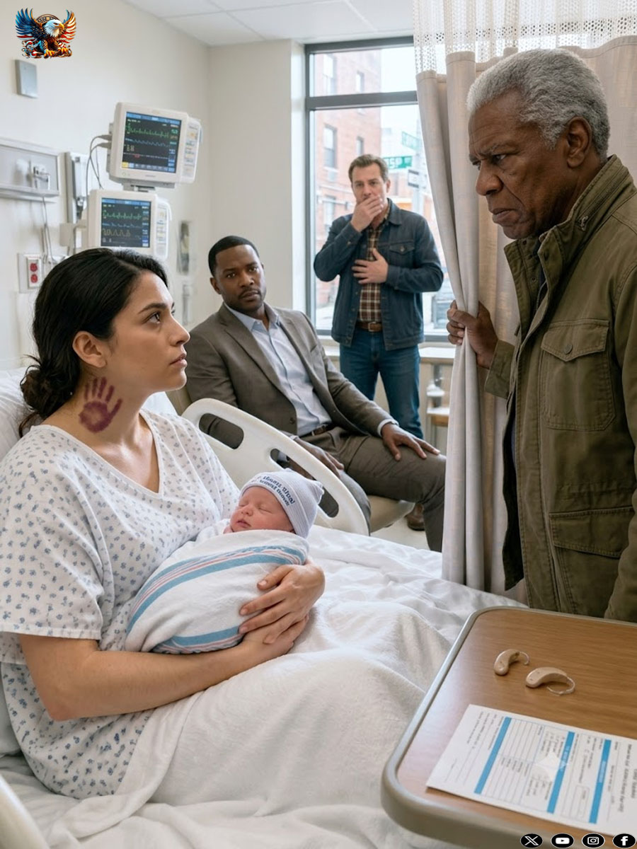 I was holding my newborn when my uncle stepped into the hospital room and noticed the dark handprints on my neck. My husband leaned back in his chair and smiled like he was proud of himself. “Just showing her who the boss of this new family is.”