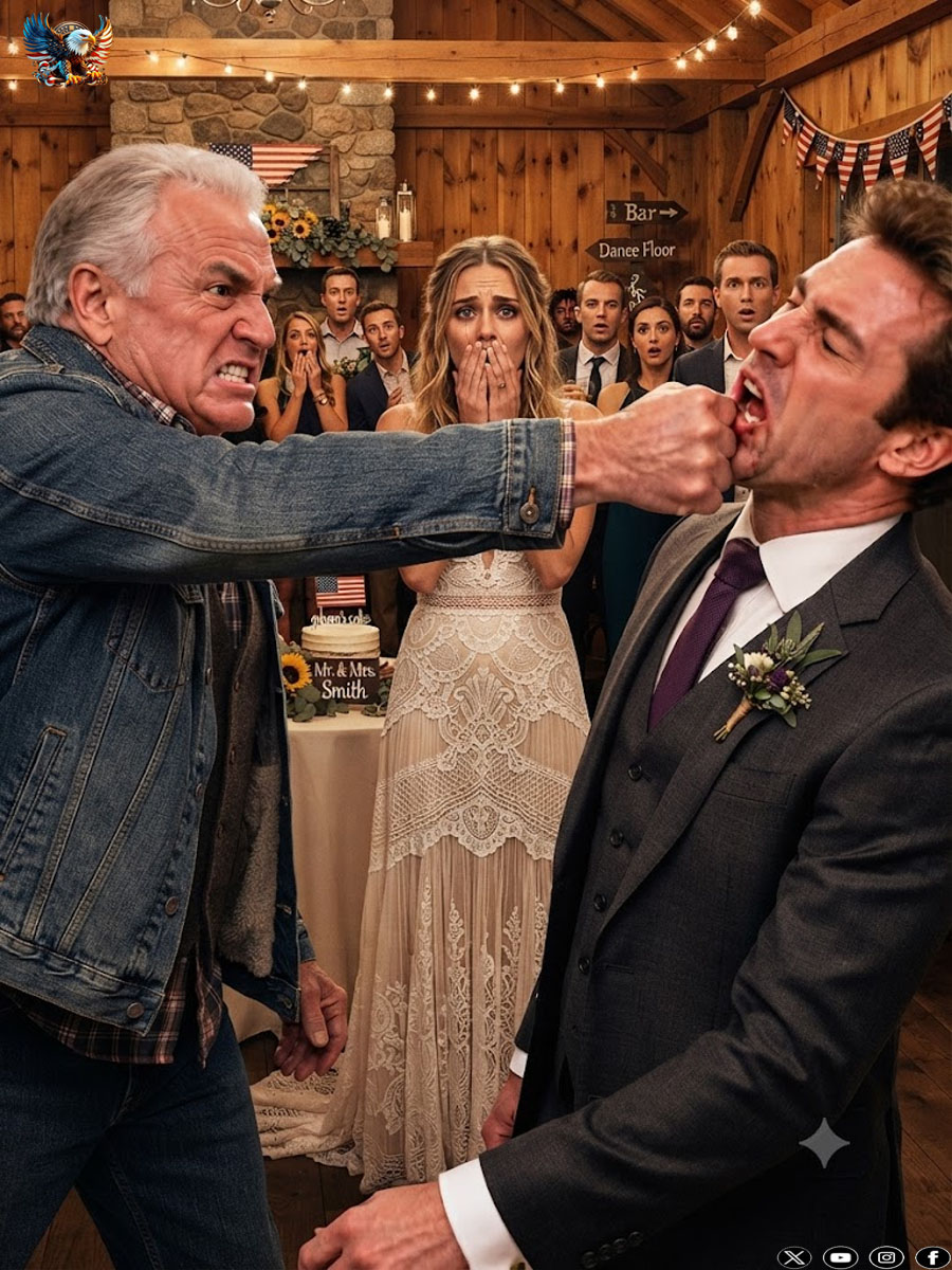 On my wedding day, my father was stunned when he saw the bruises on my face. “My dear daughter… who did this to you?” he asked, his voice trembling. My fiancé just laughed. “Just teaching her a lesson in our family.”