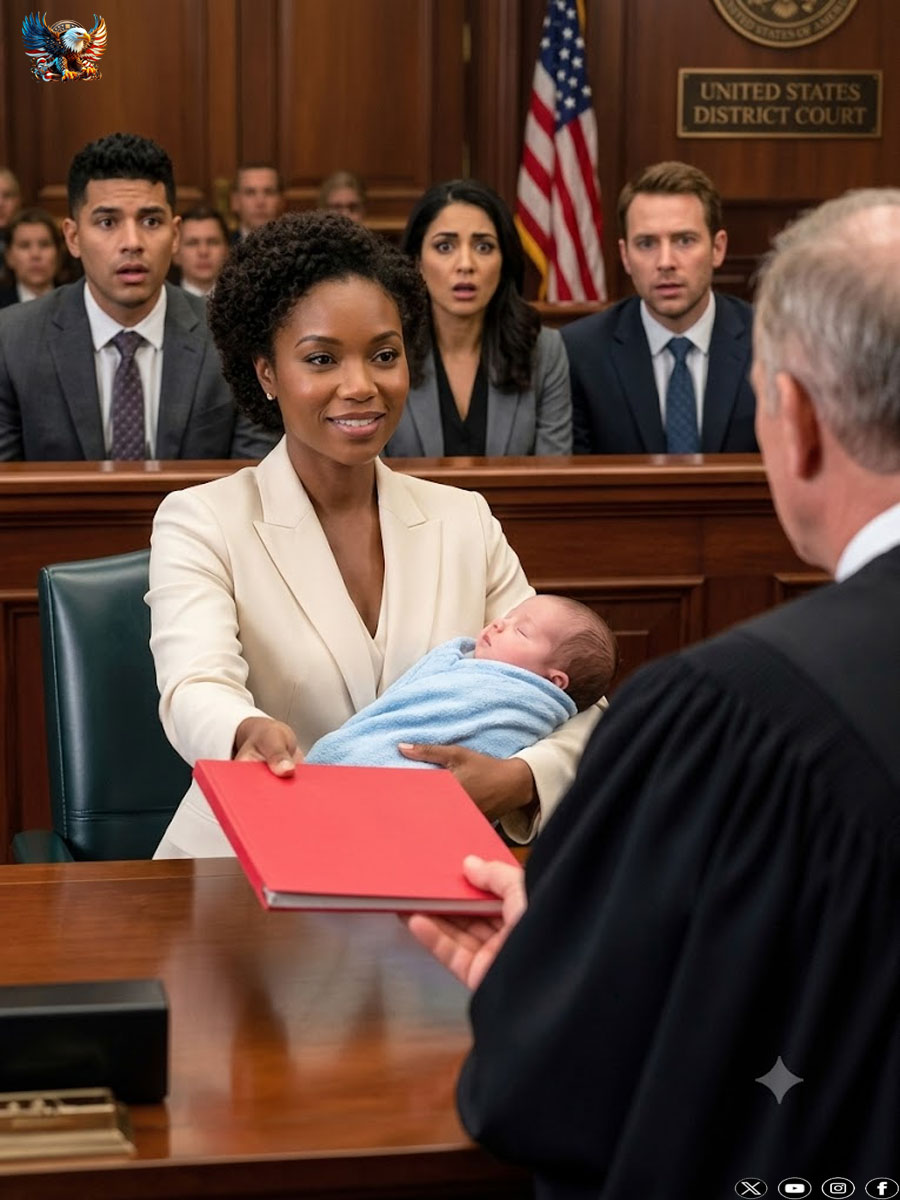 I walked into court holding my newborn son while my husband’s lawyer smiled like I was already defeated.