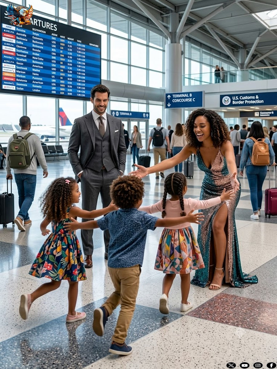 He Told Me to Raise the Baby Alone—Eighteen Months Later, He Saw Three Toddlers at Boston Logan Airport and Realized What He Had Lost