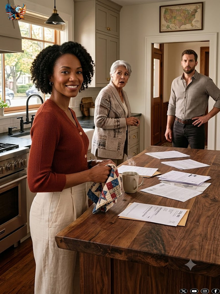 In the second month of our marriage, my mother-in-law said, “Since you live in the family house, you should pay all the bills.” I smiled and answered, “Then I’ll move back to the house I bought before we got married.” My husband turned pale and asked, “What house?”