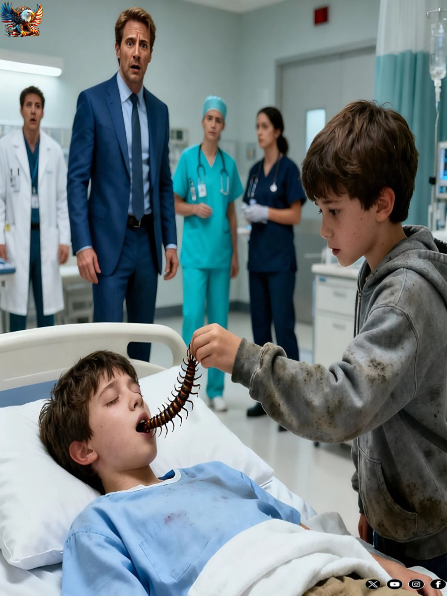 Eighteen doctors failed to save a billionaire’s son—then a poor black boy noticed a shocking detail that everyone else overlooked…