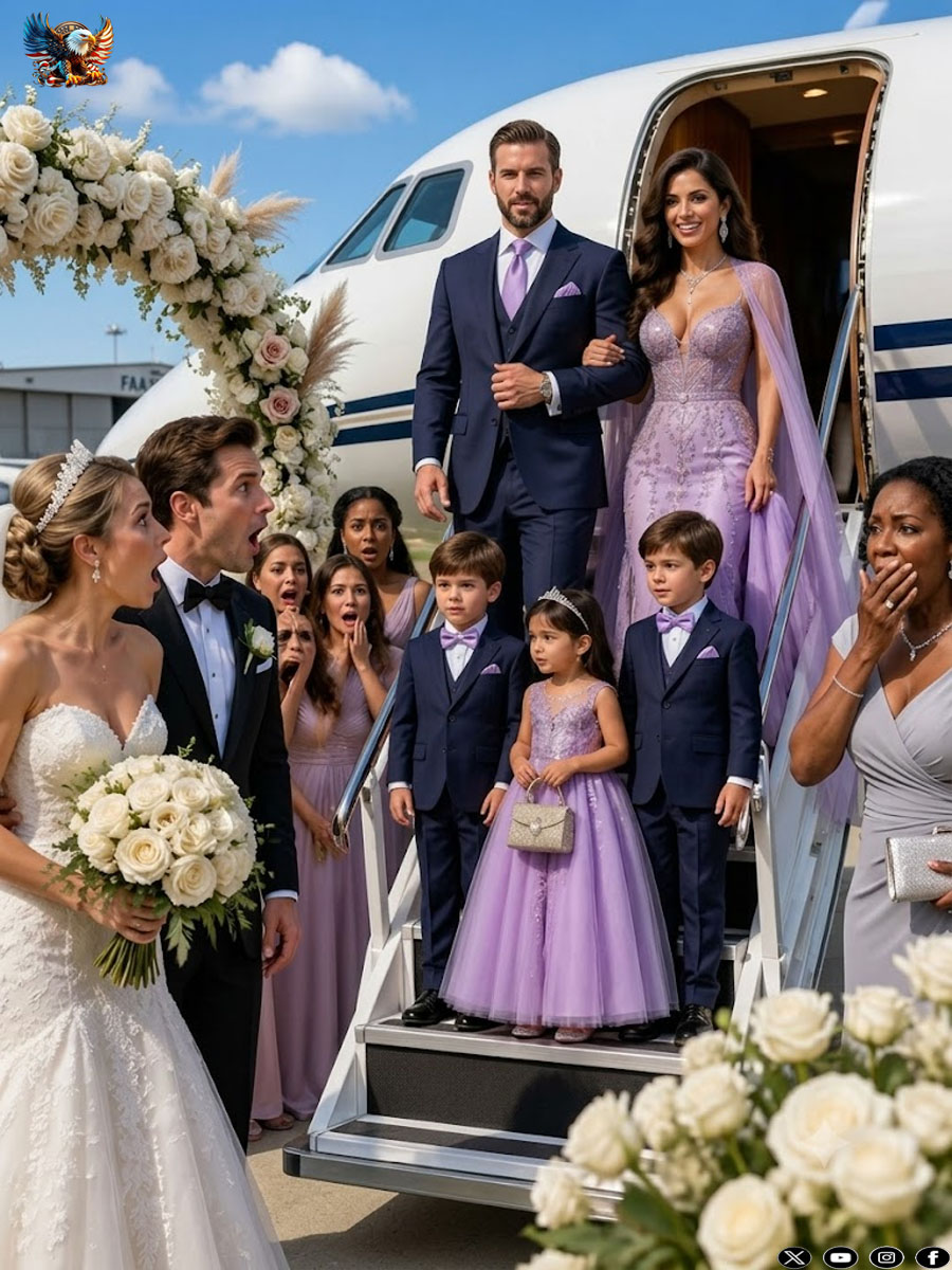 After 11 Years of Calling Me Infertile, My Husband Replaced Me With a Younger Woman and Kicked Me Out—But Three Children Appeared at His Wedding and Turned His Perfect Day Into Public Humiliation