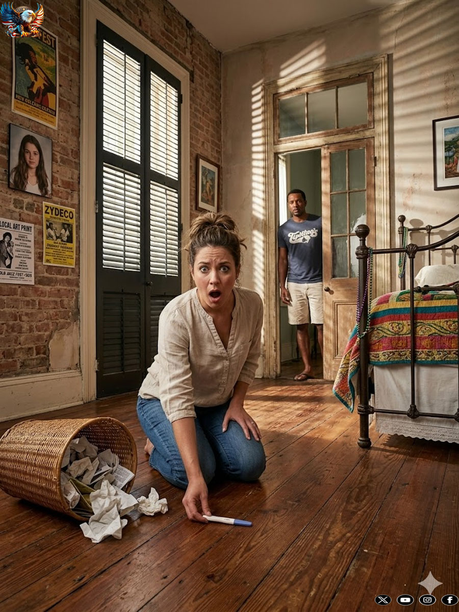 My fifteen-year-old daughter started gaining weight soon after I remarried and we all moved in together. When I asked her, “What’s wrong?” she avoided my eyes and said, “It’s nothing—I’ve just been eating more.” My husband laughed and said, “You’re overthinking it.” Then one day, while cleaning her room, I emptied the trash can. Inside, I found a pregnancy test.