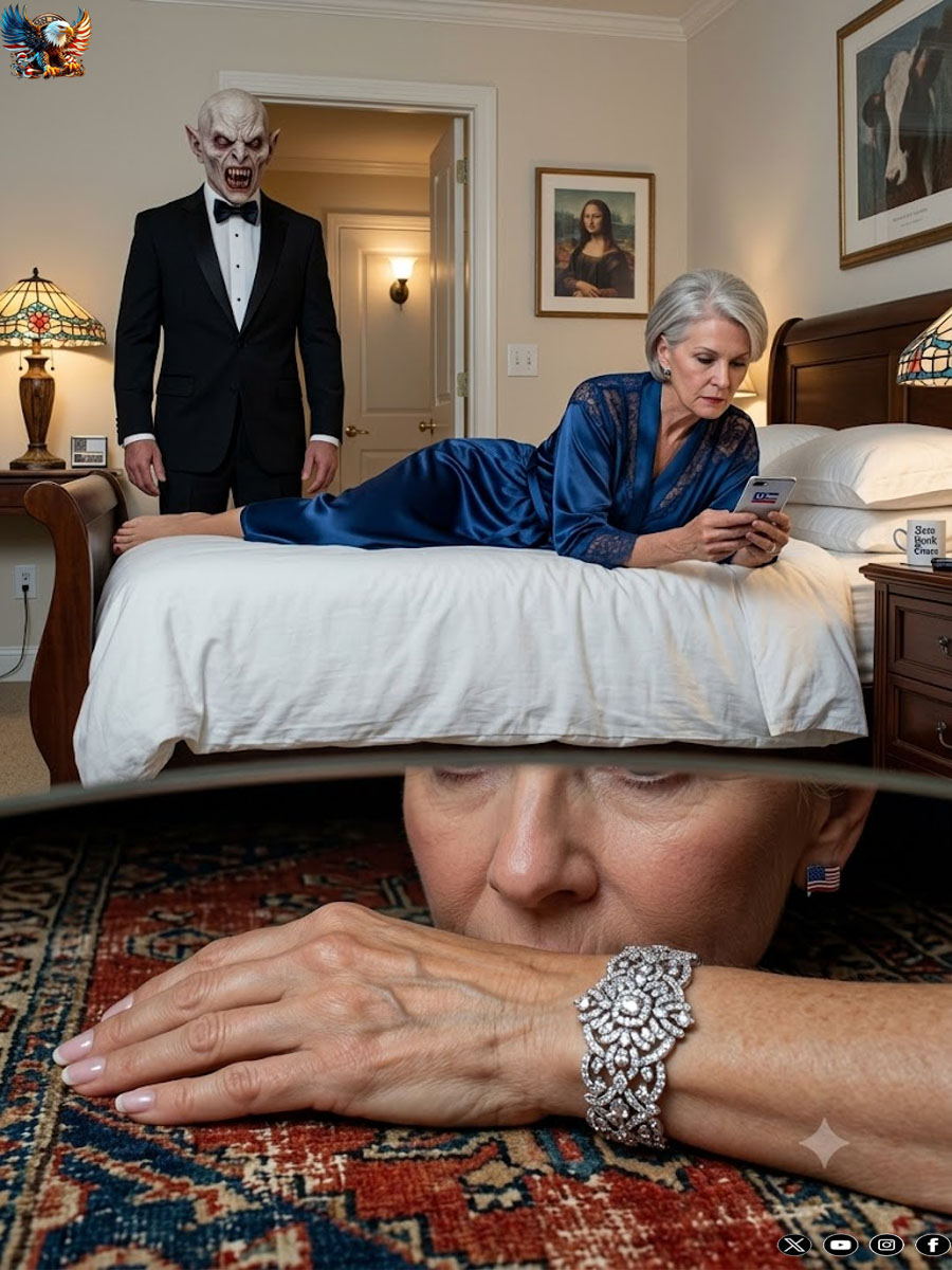 On my wedding night, I hid under the bed to play a prank on my husband, but someone came into the room and put the phone on speakerphone.