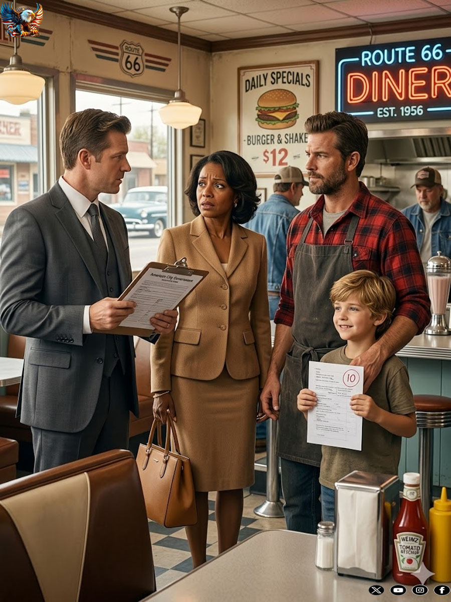 A wealthy woman steps into a fast-food restaurant and freezes when she recognizes the waiter—her old high school crush, the one she once chased so desperately. Now he’s a single father, working long shifts to get by… and she can’t hide her contempt. She smirks, thinking she knows exactly how his story ended. But just ten minutes later, something happens that completely shatters her assumptions—and leaves her questioning everything she thought she knew about him.