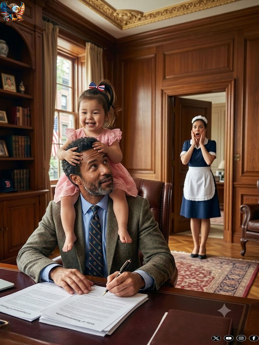The poor maid’s baby wouldn’t go near anyone… but clung to the millionaire.
