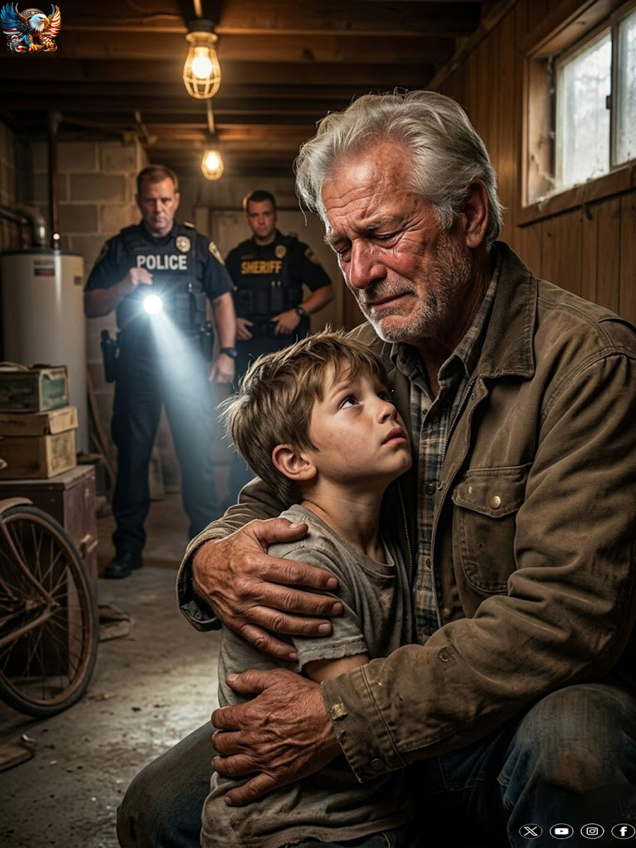 My grandson hadn’t visited me in three weeks… so I decided to show up unannounced. At first, everything seemed normal—too normal. Then I noticed the basement door… locked from the outside. A sickening smell seeped through the cracks, strong enough to make me hold my breath. Something felt terribly wrong. With shaking hands, I forced the door open… and what I found inside shattered me in ways I never could have imagined.