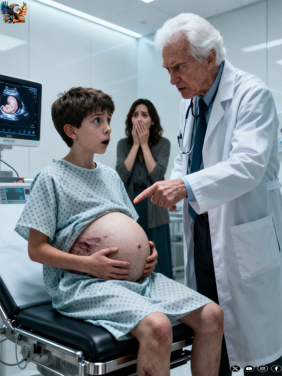 The doctor looked at the ultrasound, turned pale, and asked me something that chilled me to the bone: “Ma’am… is your husband here?”