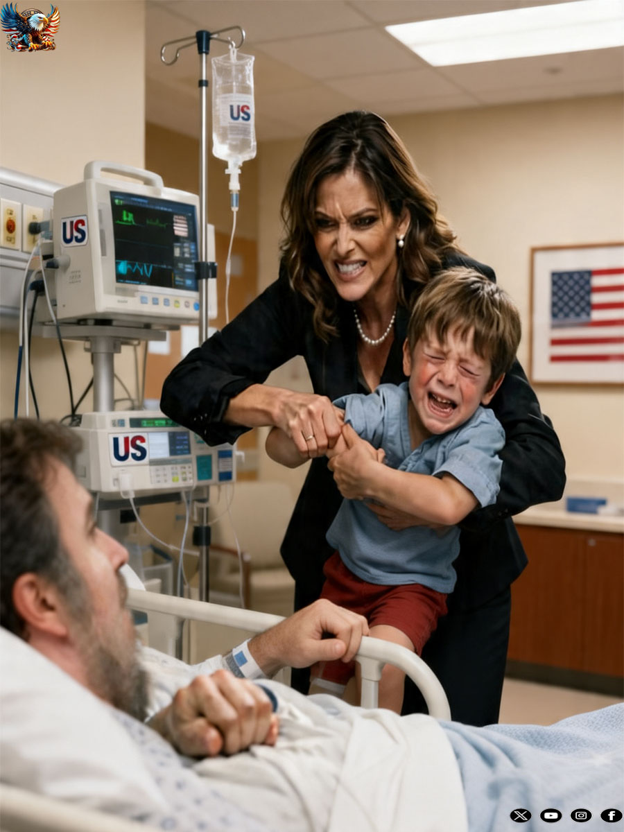 He pretended to be dead to hear the truth… and what his stepmother whispered in his ear about his son almost stopped his heart.