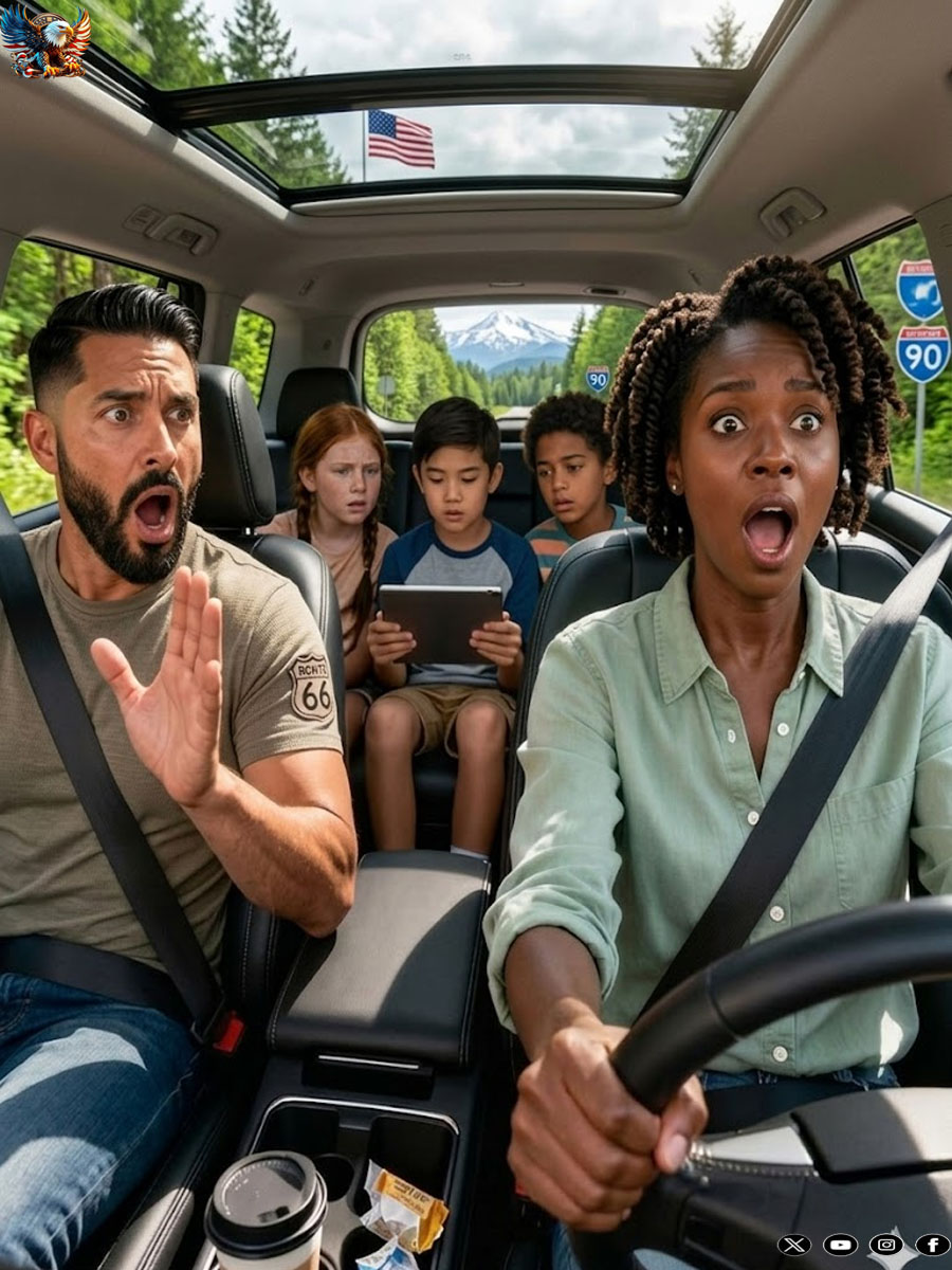 On the way to a family reunion, my husband turned pale and whispered, “Turn the car around. Right now.” I was stunned. “Why?” “Just turn around, please.” I trusted him, and it saved us. I never looked at my parents the same way again…