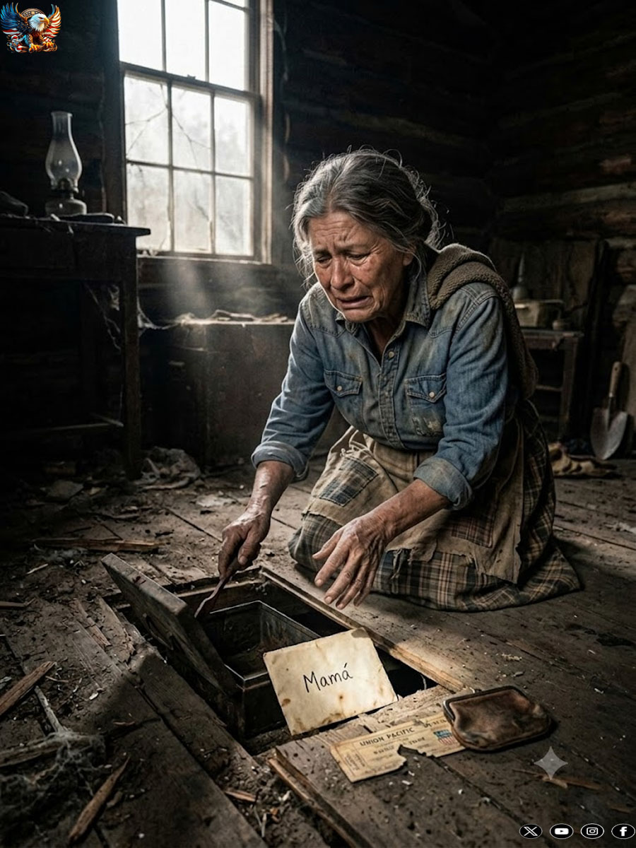 My son was gone… and before I could even grieve, my daughter-in-law claimed the $4 million house and spat coldly, “Go die in the mountains, you useless old woman.” I left with nothing but heartbreak—until one night, a loose floorboard cracked beneath my feet. What I discovered hidden beneath it wasn’t just unexpected… it changed everything I thought I knew about my son—and turned my fate in a way no one could have predicted.