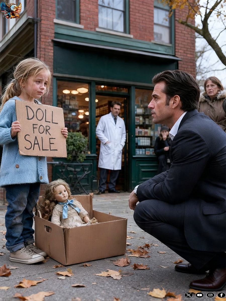 SHE SOLD HER ONLY DOLL FOR MEDICINE—THEN THE MAN WHO BOUGHT IT UNCOVERED A SECRET THE WHOLE TOWN HAD MISSED