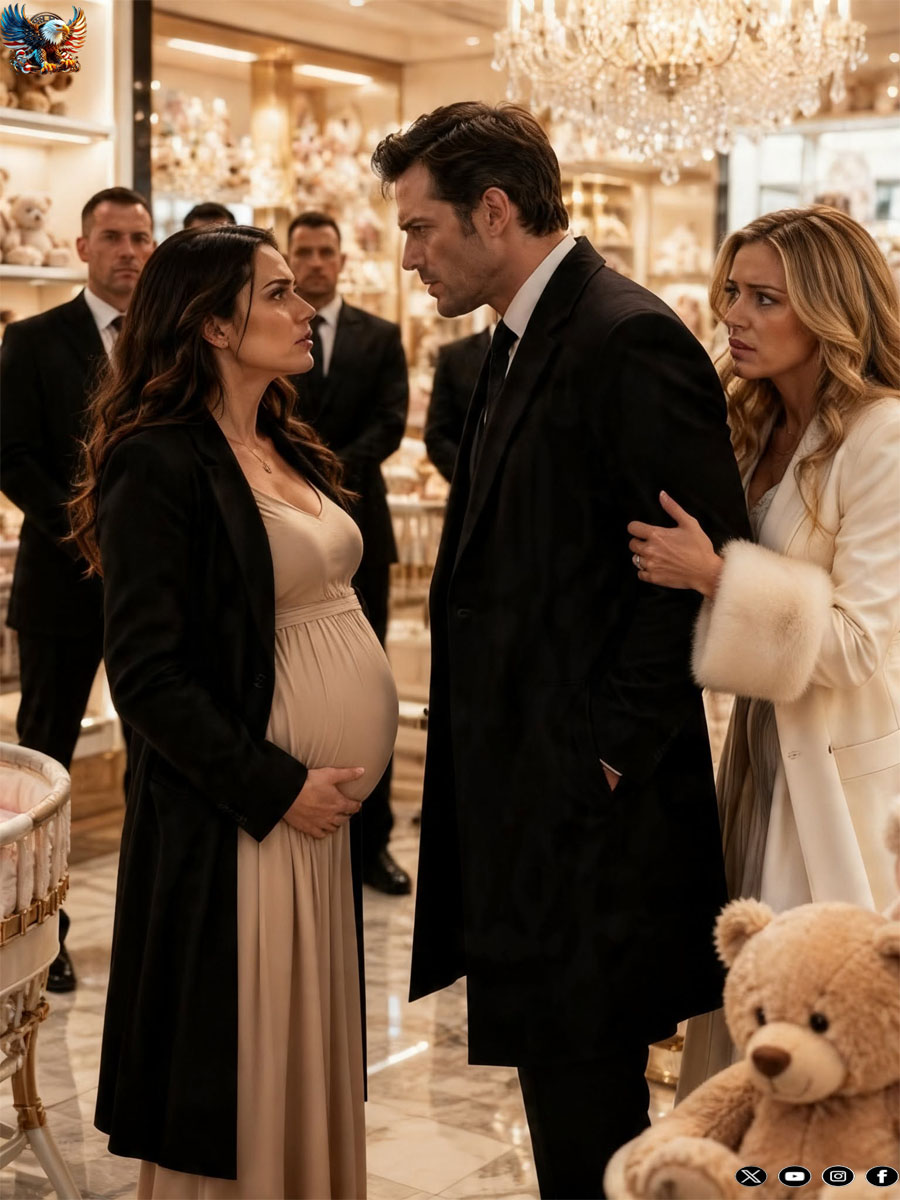 I was eight months pregnant and secretly shopping for my baby when I ran into my ex-husband—the most feared mafia boss in New York.