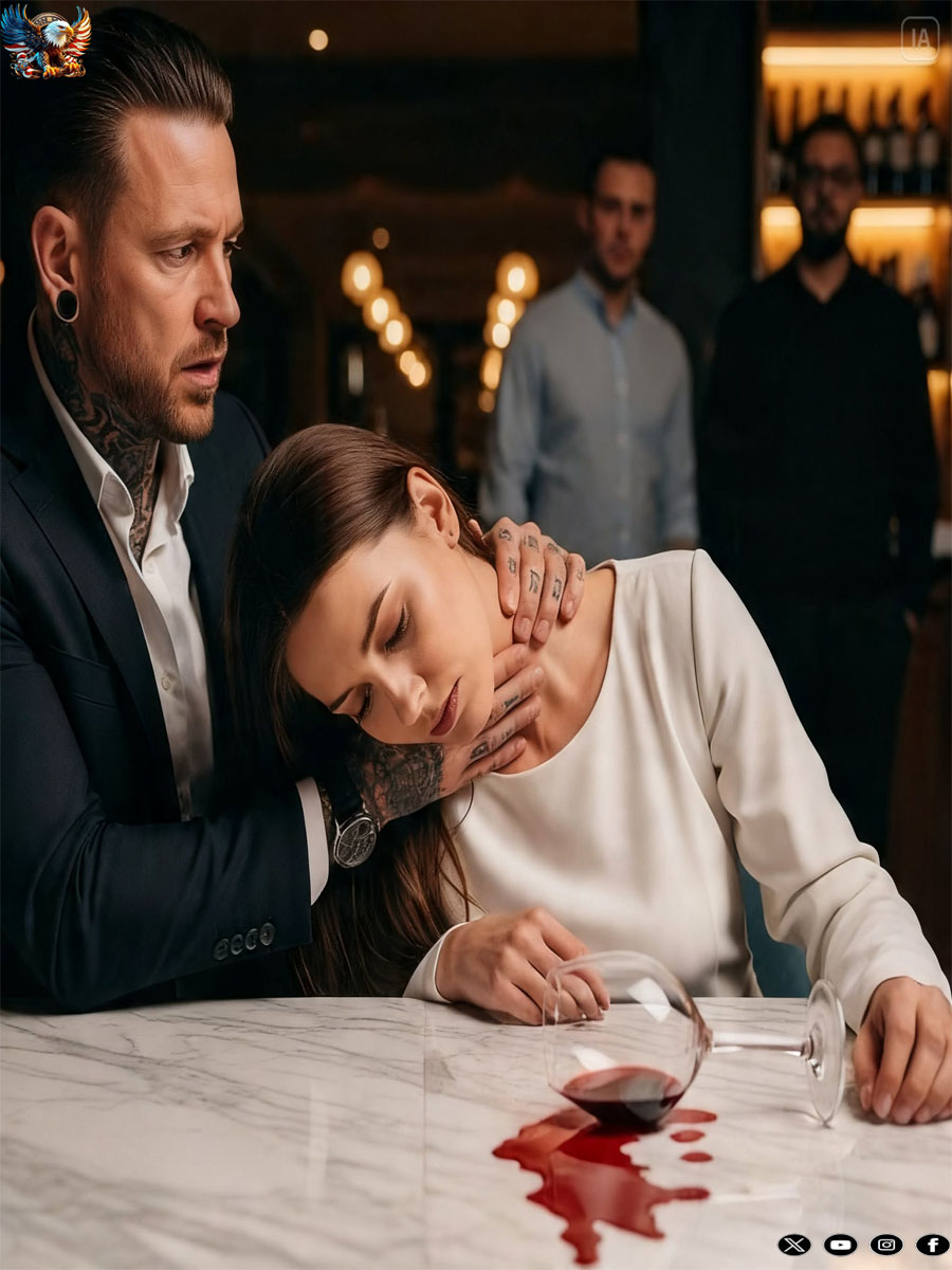 THE MAFIA BOSS OPENED A $300,000 BOTTLE—THEN THE WOMAN HE LOVED COLLAPSED AFTER ONE SIP