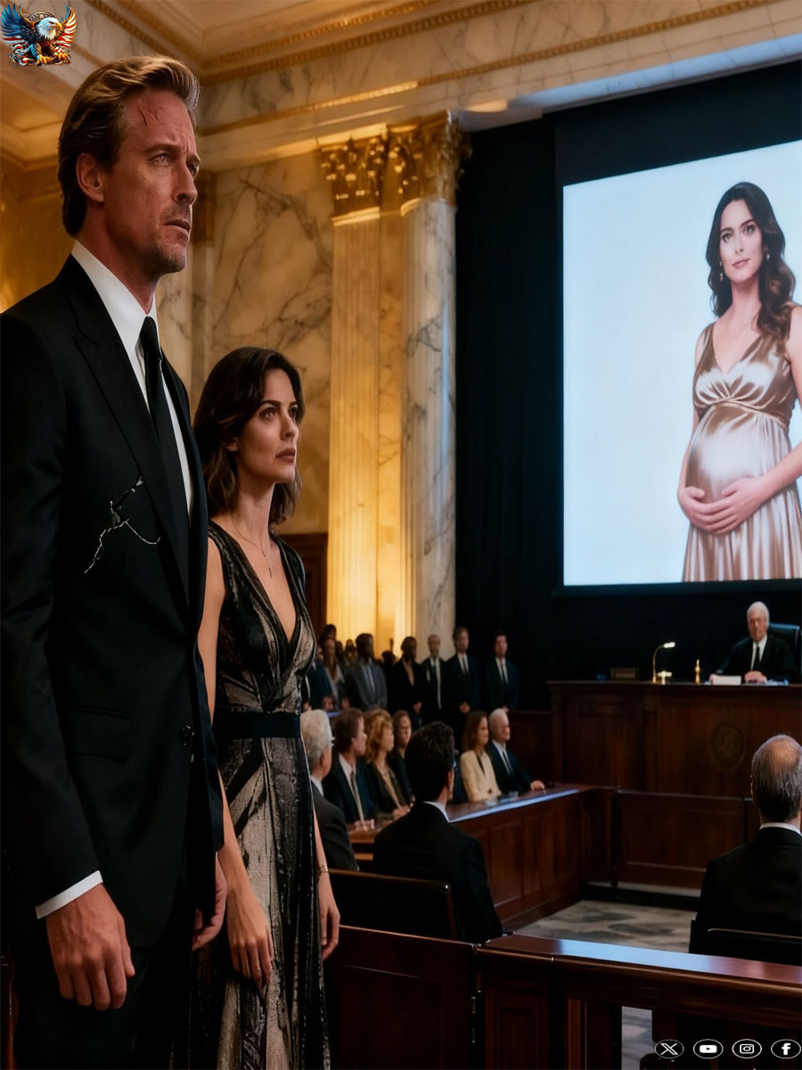THE BILLIONAIRE BROUGHT HIS MISTRESS TO COURT—THEN HIS PREGNANT WIFE PLAYED THE VIDEO