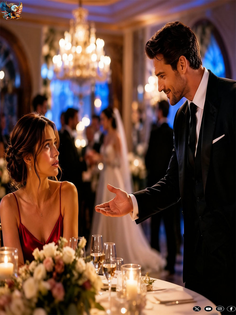 THE EMPTY CHAIR AT HER SISTER’S WEDDING WAS SUPPOSED TO PROVE HER FIANCÉ HAD LEFT HER—BUT WHEN A QUIET STRANGER SAT BESIDE HER, KORA NEVER IMAGINED HE OWNED THE HOTEL, OR THAT HIS FAMILY WAS ALREADY PLANNING THE MARRIAGE THAT COULD DESTROY THEM BOTH