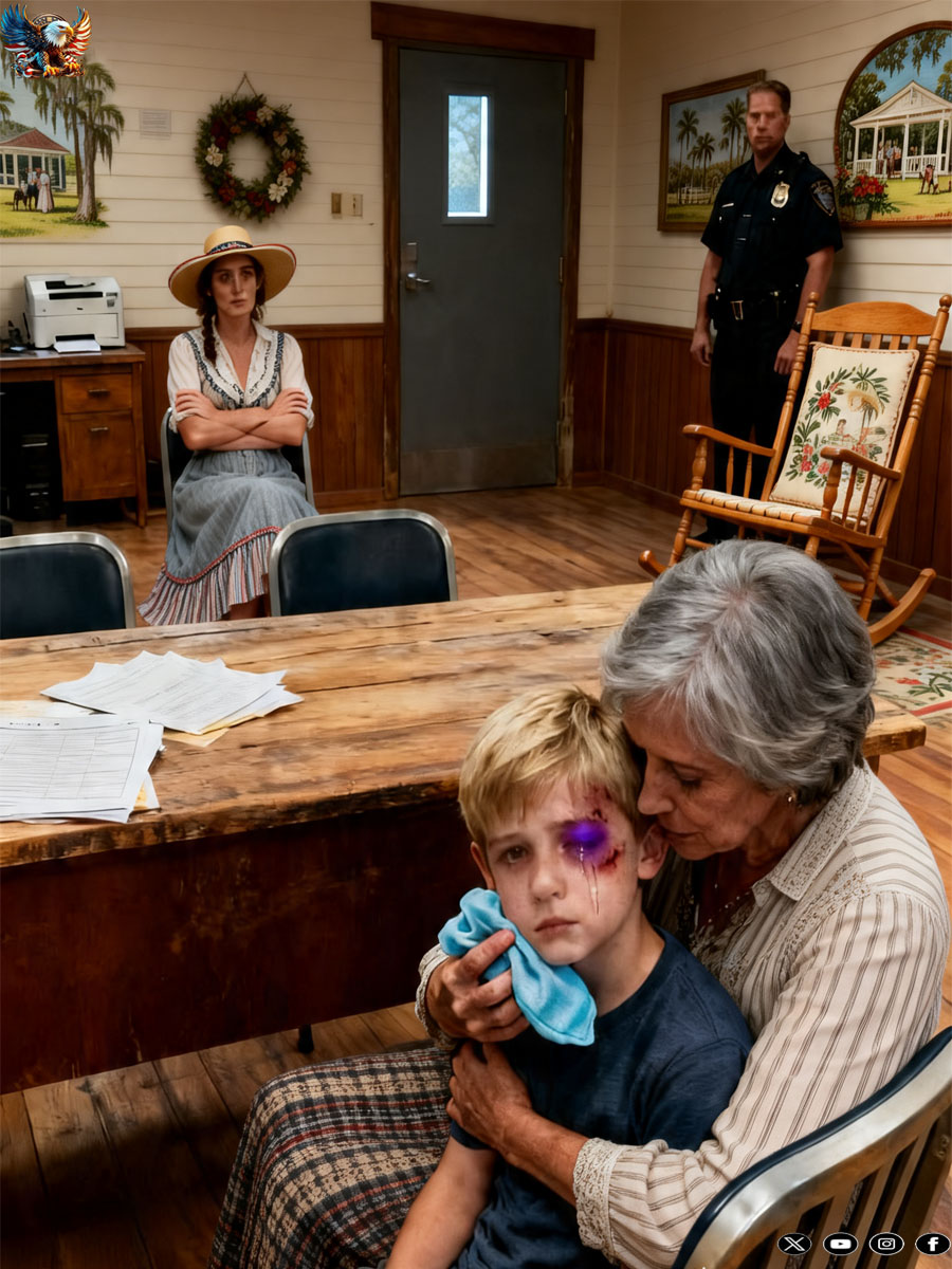 “My grandson called me from the police station at midnight, whispering, ‘Grandma, they say I attacked her.’