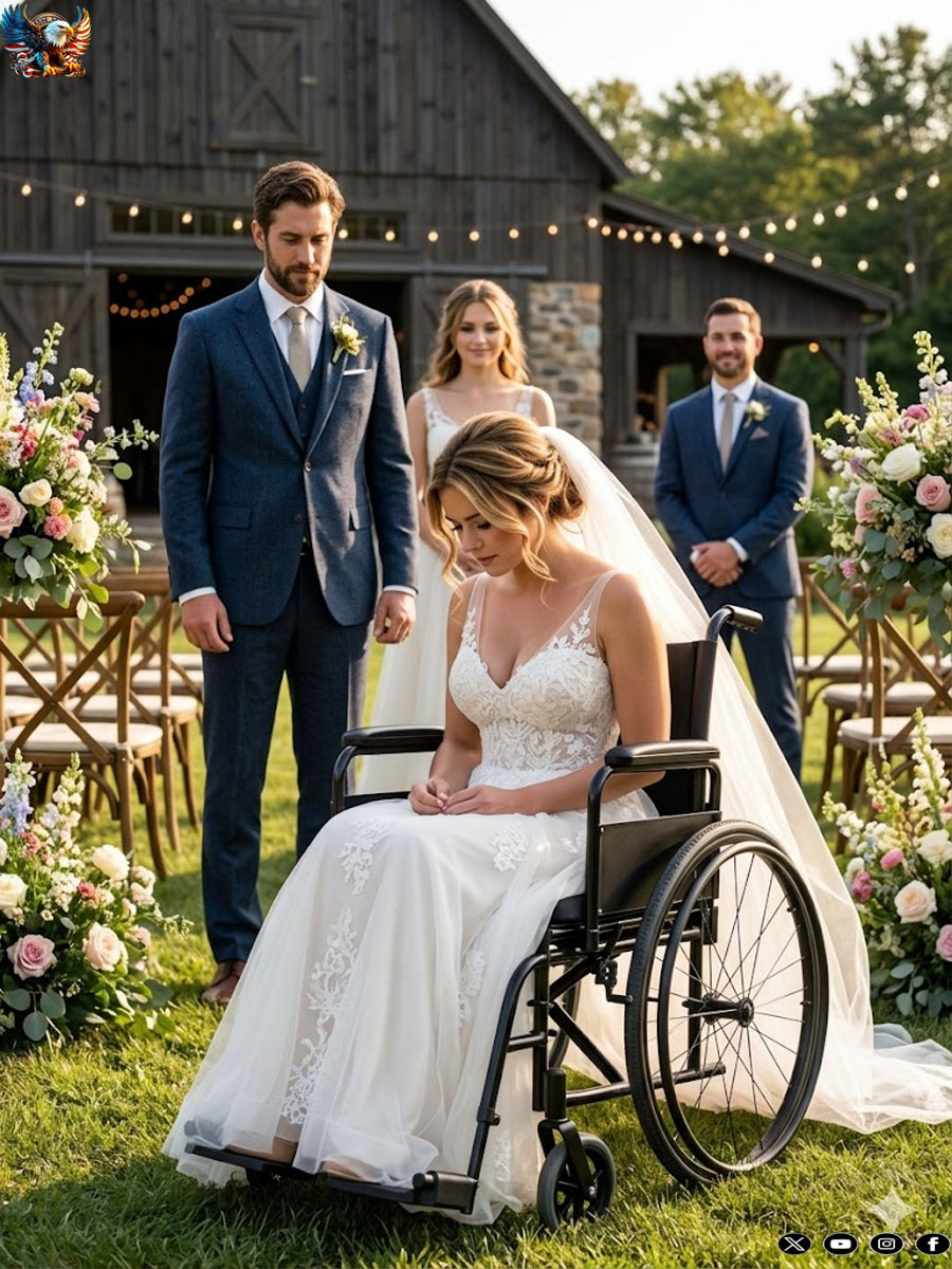 Poor bride rejected for being paralyzed—until a single dad did the unthinkable…