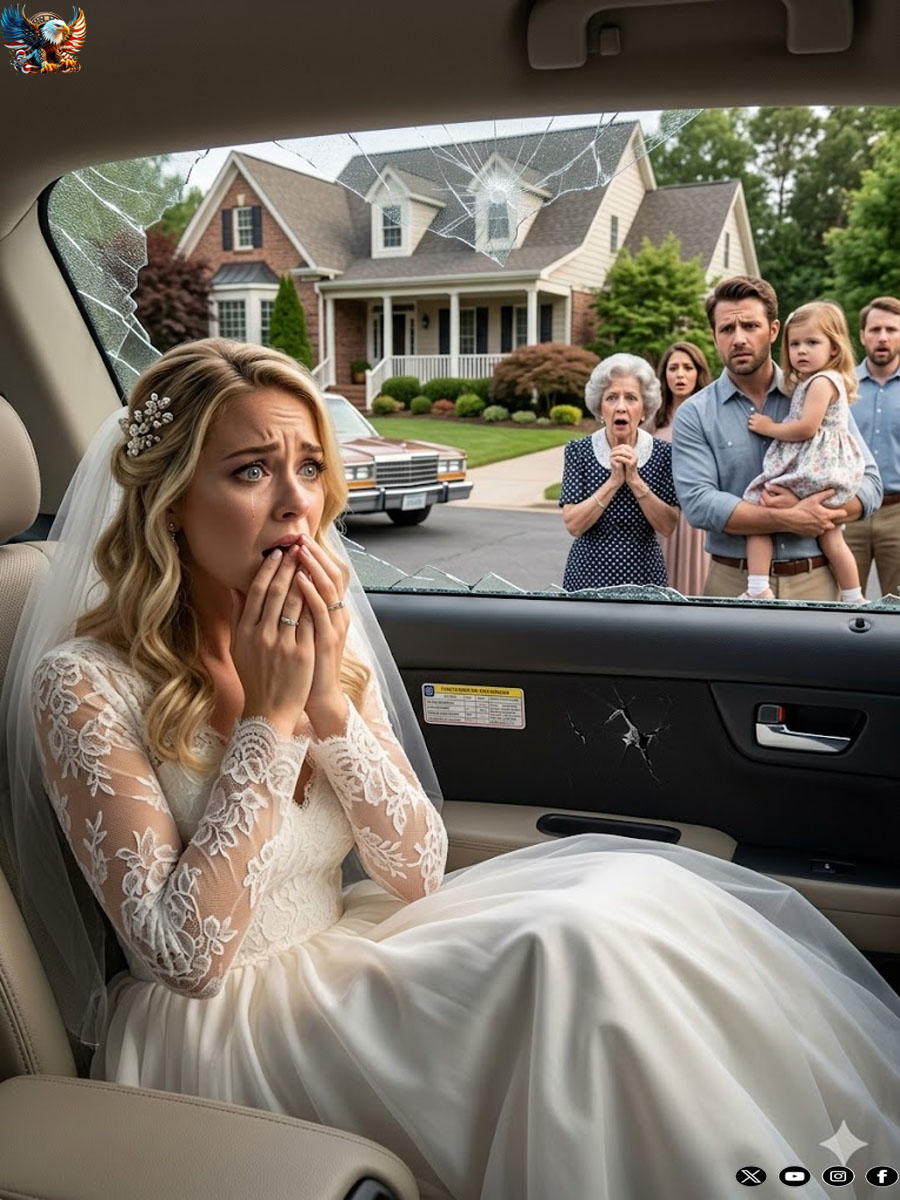 “Hide in the Trunk!” Her Driver Warned Her on Wedding Morning: What She Saw Shattered Her