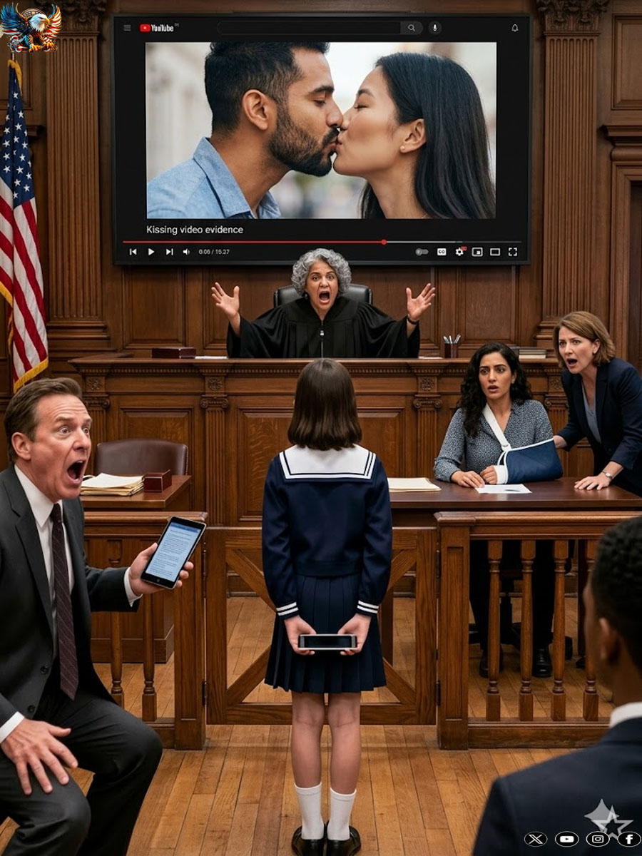 “My husband is filing for divorce and my 10-year-old daughter asks the judge: ‘Can I show you something Mom doesn’t know about, Your Honor?’. The judge nodded. When the video started, the entire courtroom froze in silence.”