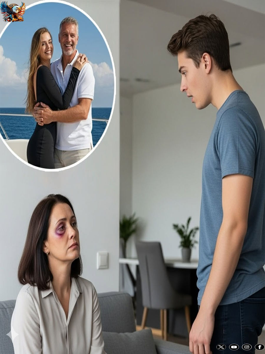 I Came Home Unannounced — Mom’s Bruised. Dad’s With His Mistress on a Yacht…