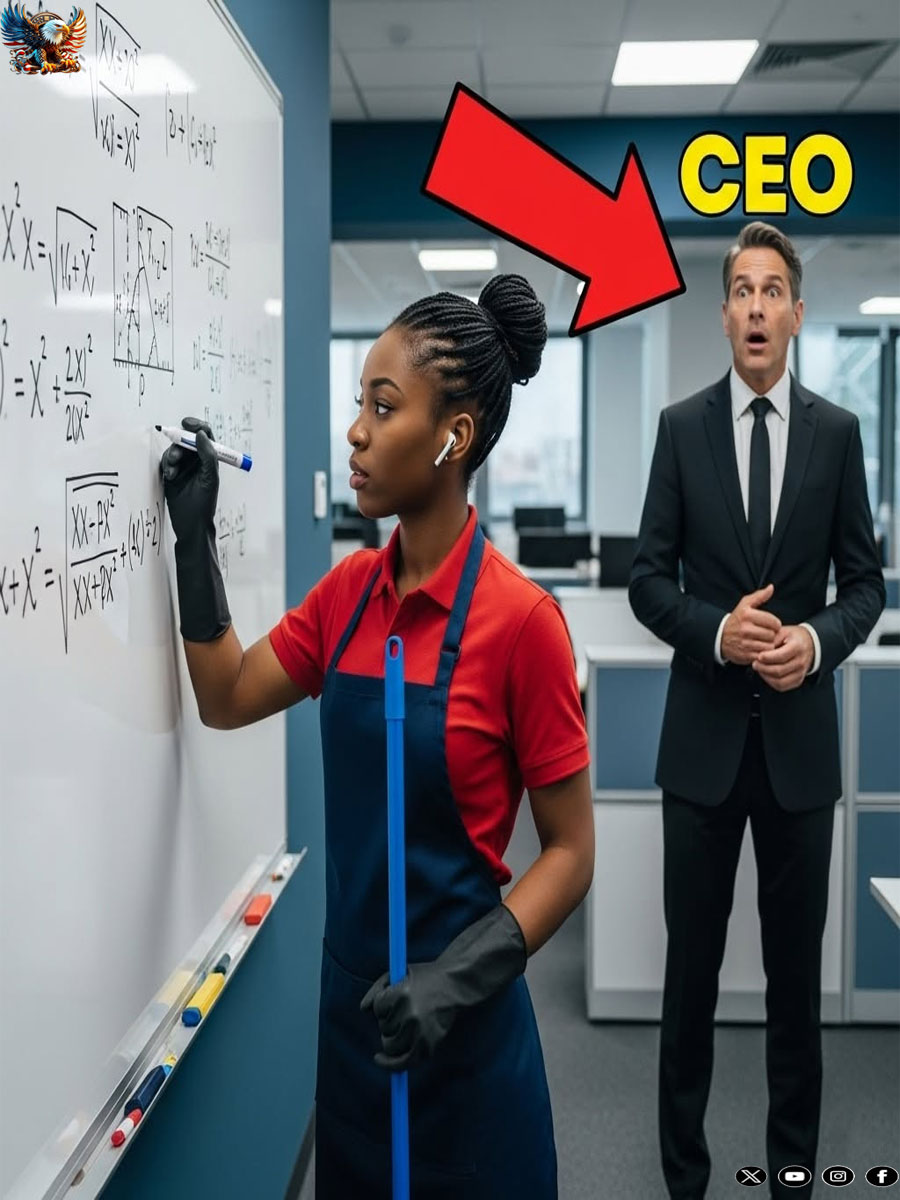 SINGLE MOM JANITOR SOLVES $500M PROBLEM — WHAT THE CEO DID LEFT EVERYONE SPEECHLESS