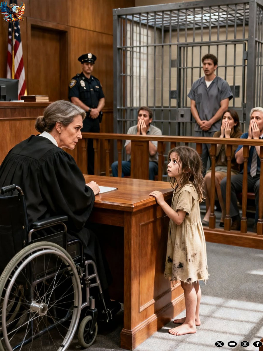 Poor Girl Tells Paralyzed Judge: “Free My Dad And I’ll Heal You” — They Laughed, Until She