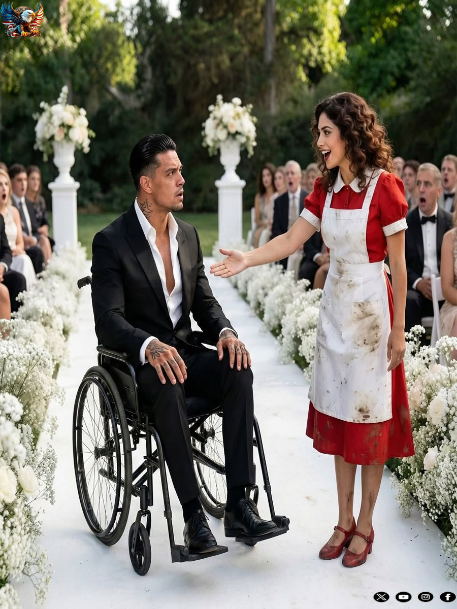 The paraplegic mafia boss was abandoned at his own wedding — The humble maid said: “Shall we dance?”