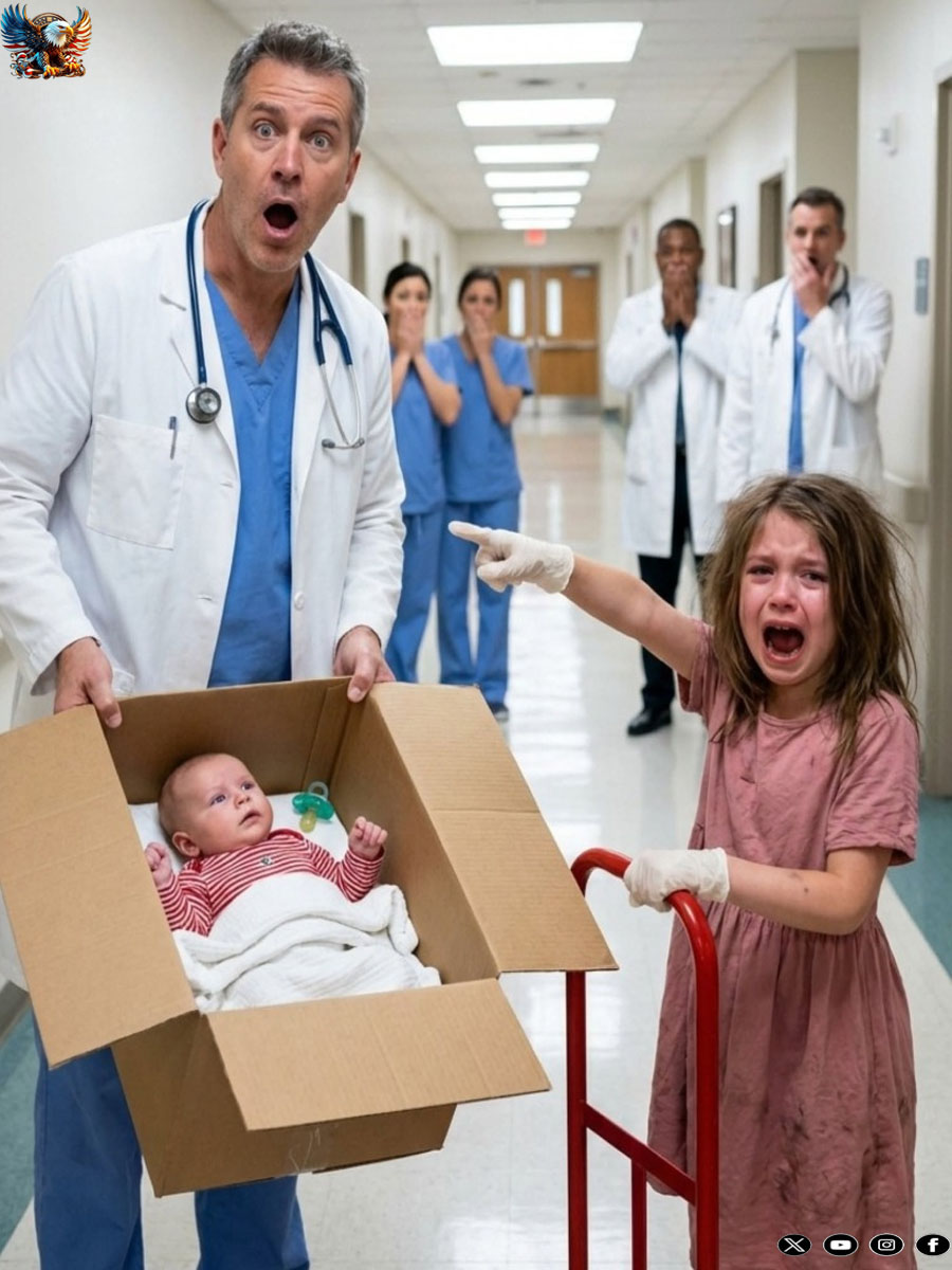 A Doctor Thought It Was Just a Box… Until a Little Girl Said, ‘Mom Was Going to Throw Him Away’ — The ER Went Dead Silent