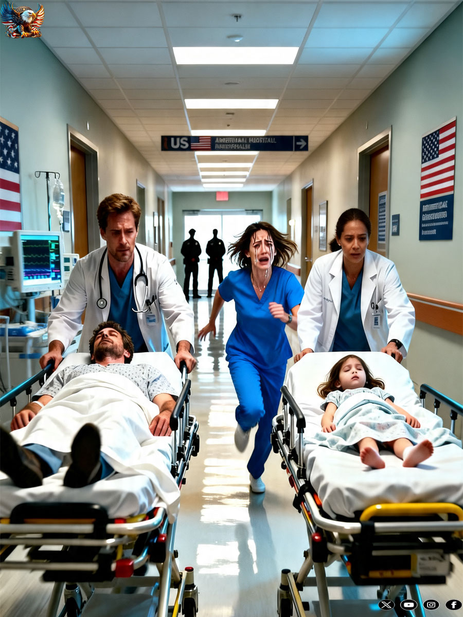 During my overnight shift, my husband, my sister, and my three-year-old daughter were wheeled into the ER unconscious. When I tried to run toward them, a colleague gently grabbed my arm and whispered, “You can’t go in there right now.” My whole body shook. “Why not?” He kept his eyes lowered and said, “I’ll tell you everything… once the police get here.”