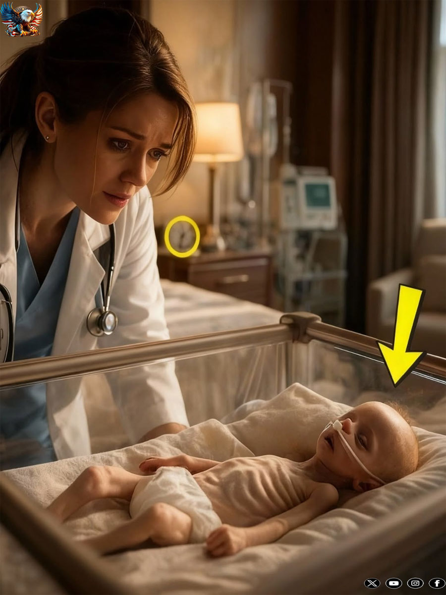 The billionaire baby was constantly losing weight, but the doctor noticed something no one else saw.