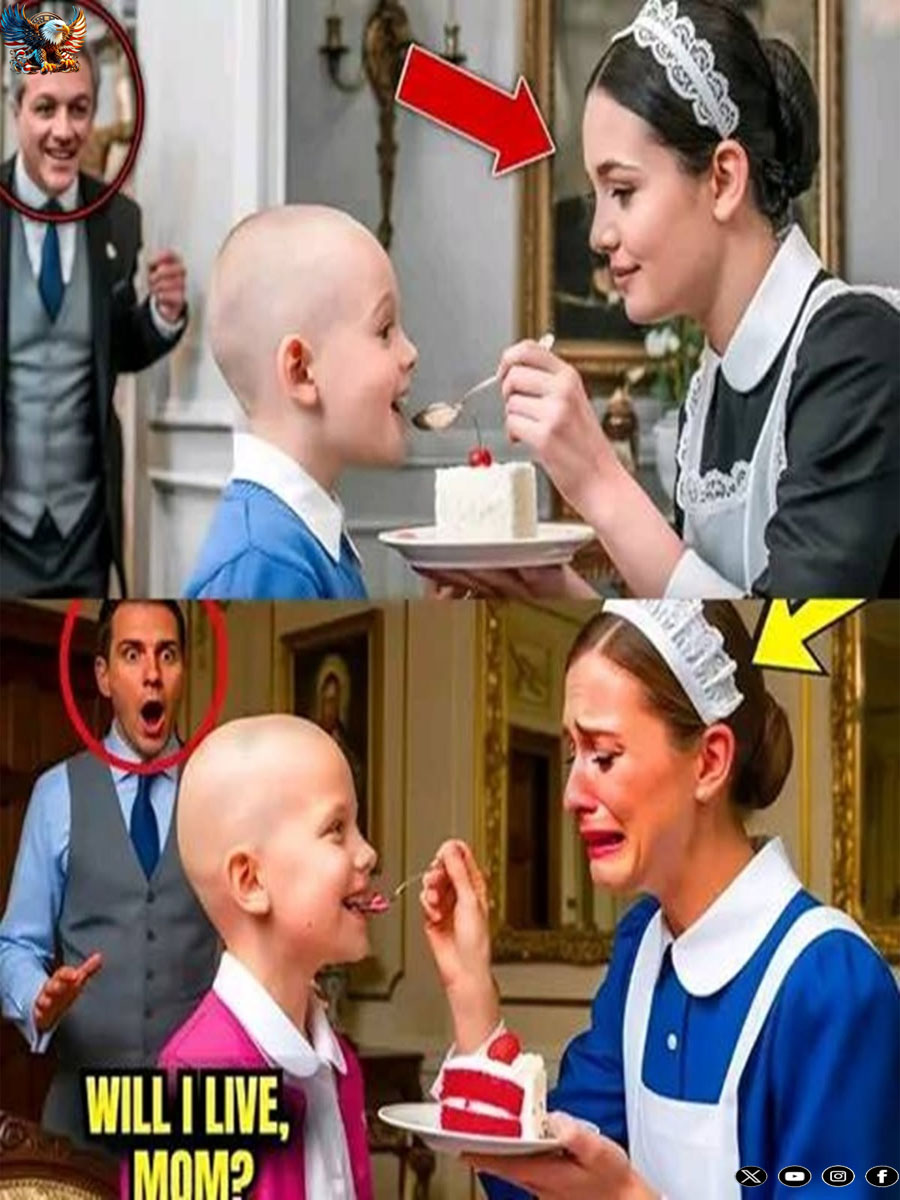 The girl of millionaires has three people alive… but the employee did something that left him speechless.