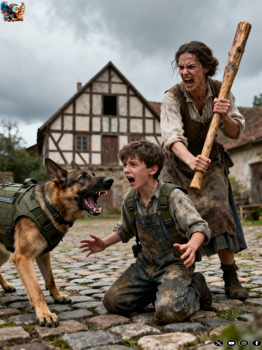 The child is ill-treated last night for his beauty, just when a K9 chien intervenes soudainement… and the end of the frissons all over the world…