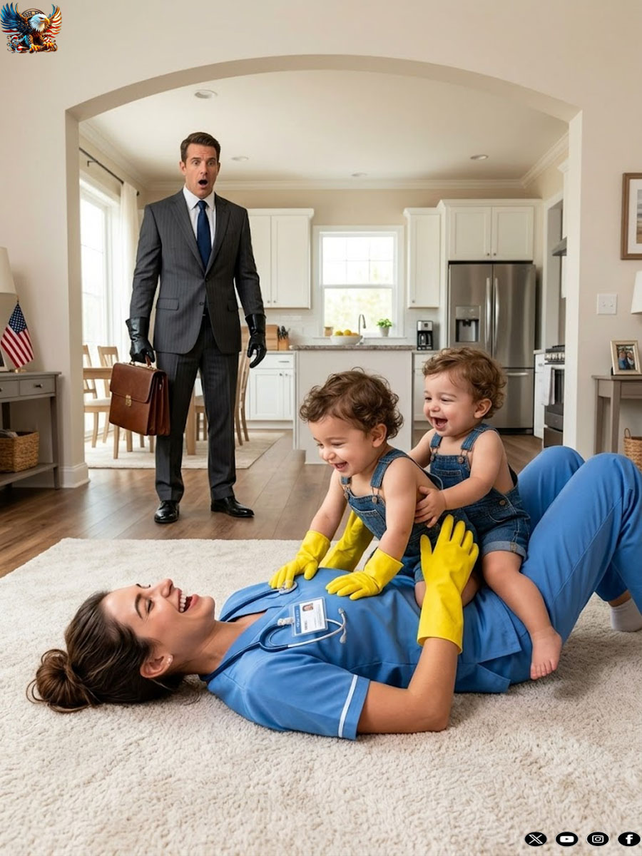 The billionaire pretended to go on a trip to catch the nanny… but what he saw upon secretly returning left him speechless.