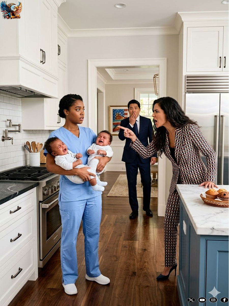Millionaire hid to watch his girlfriend treat her twins. Until the maid…