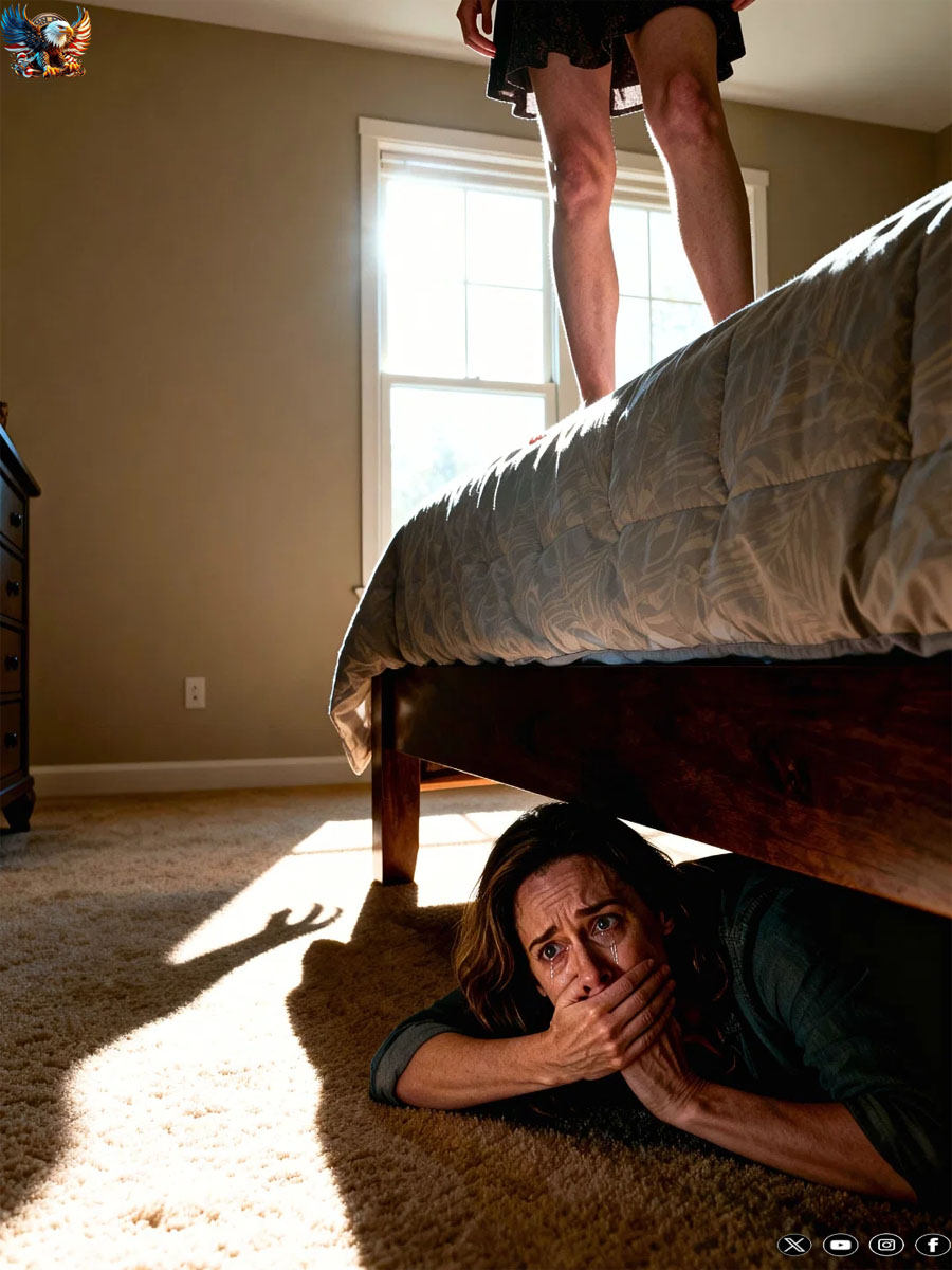“My neighbor yelled when I got home, ‘Your house is so noisy during the day!’ ‘No one should be home,’ I said. ‘I heard screaming!’ The next day, I pretended to go to work and hid under the bed. Hours later, when I heard the voice of the person who entered my bedroom, I froze in terror…”