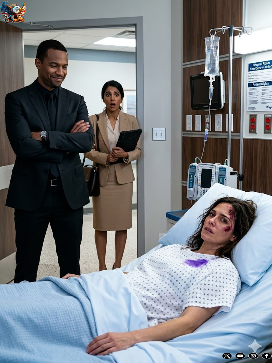 I survived an accident after inheriting $29 million. My husband never came to visit, he said he didn’t have time or money for a ‘loser’, when he finally showed up with his new wife to taunt me a few days later, she looked at me and screamed ‘Oh my god… she’s mine’.
