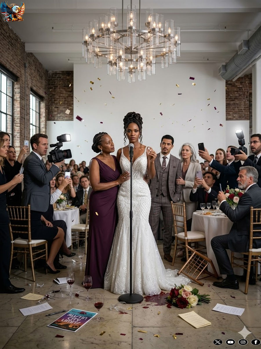 At my wedding, my in-laws mocked my mother in front of 240 guests, calling her “a mistake in a dress.” My fiancé actually laughed. I didn’t. I stood up, grabbed the microphone, and called off the wedding in the same calm voice I use when it’s over. Then I left with my mother. The next day, their world crumbled because I’d taken away the one thing they depended on.