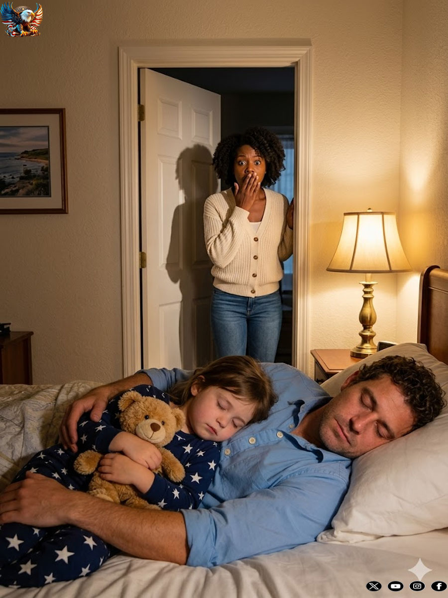 My eight-year-old kept telling me her bed felt “too tight.” At 2:00 a.m., the camera finally showed me why.