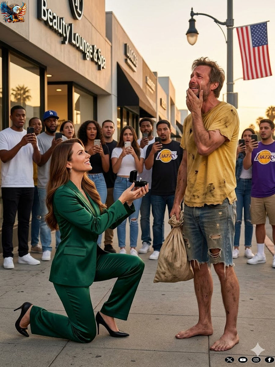 A billionaire single mother asks a homeless man to marry her — but his one request changed everything.