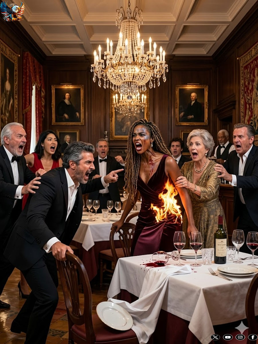 When I refused to pay the bill at that luxury restaurant, he looked at me as if he didn’t know me. His mother laughed, enjoying it. Then—boom!—he threw wine in my face. “You pay, or this ends here,” he growled. The silence cut into my skin, and my heart… burned. I wiped myself slowly, held his gaze, and said, “Fine.” Because what I did next didn’t just leave them speechless… it left them with no way out.