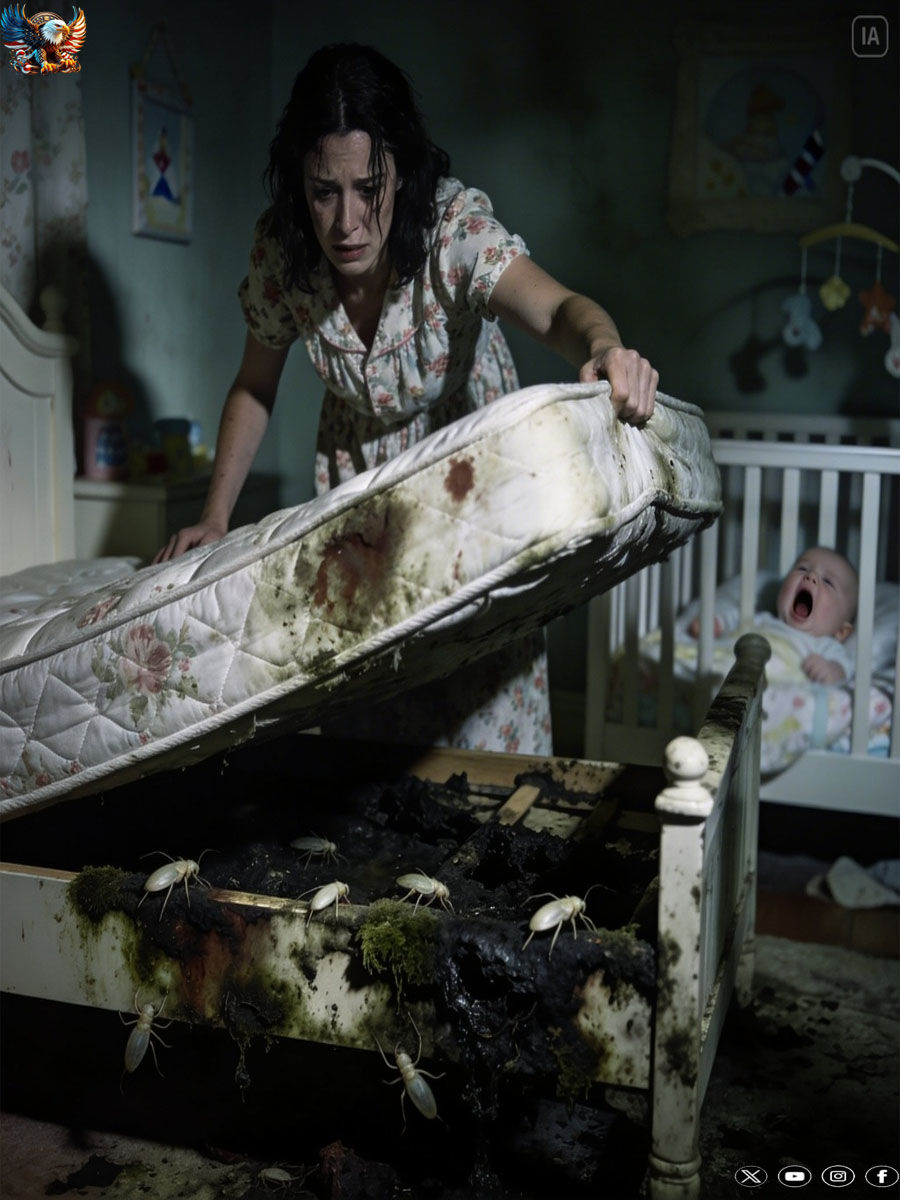 Mafia Boss’s Three-Month-Old Baby Wouldn’t Stop Screaming in the Middle of the Night Inside His Secluded New York Mansion — And Long Before Anyone Dared to Ask Why Four Nannies Had Quietly Disappeared, a Broke Housemaid With a Medical Past Lifted the $2,000 Imported Crib Mattress and Discovered Something Rotting That Was Never Meant to Be Found