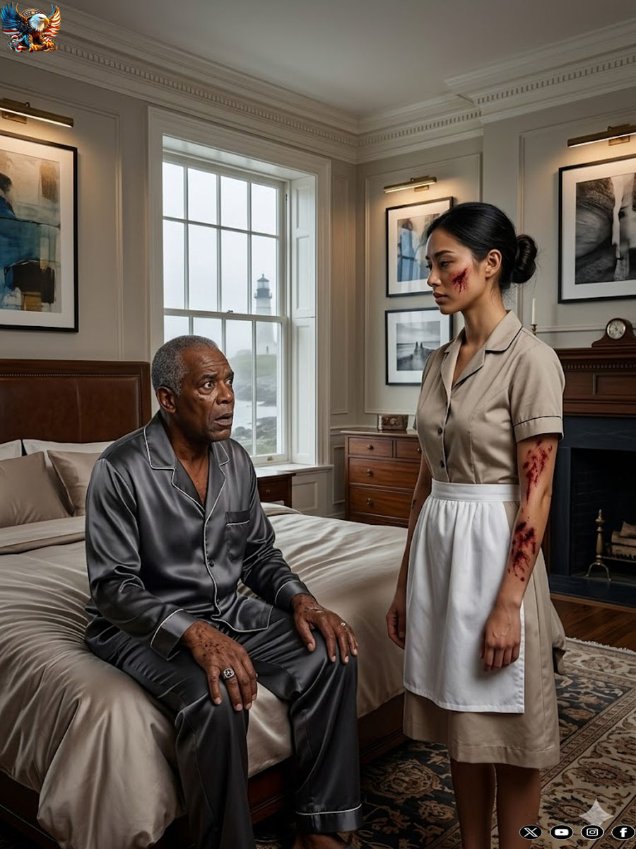 The billionaire woke up early and saw his maid covered in bruises… His reaction shocked everyone.