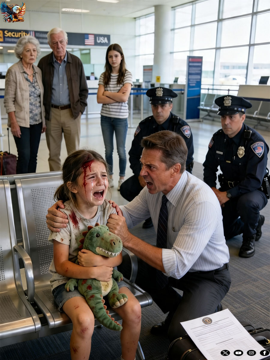 At the airport as we were about to check in for our family vacation, my parents suddenly told me they’d forgotten my passport and said: ‘Go get it while we handle everything here.’ When i rushed back an hour later, i found my 6-year-old daughter sitting alone as airport security was questioning her about missing parents.