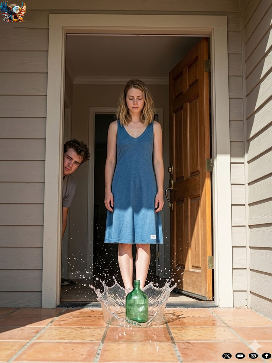 When I took my girlfriend to my house to introduce her, my mom dropped the glass and my brother went white.