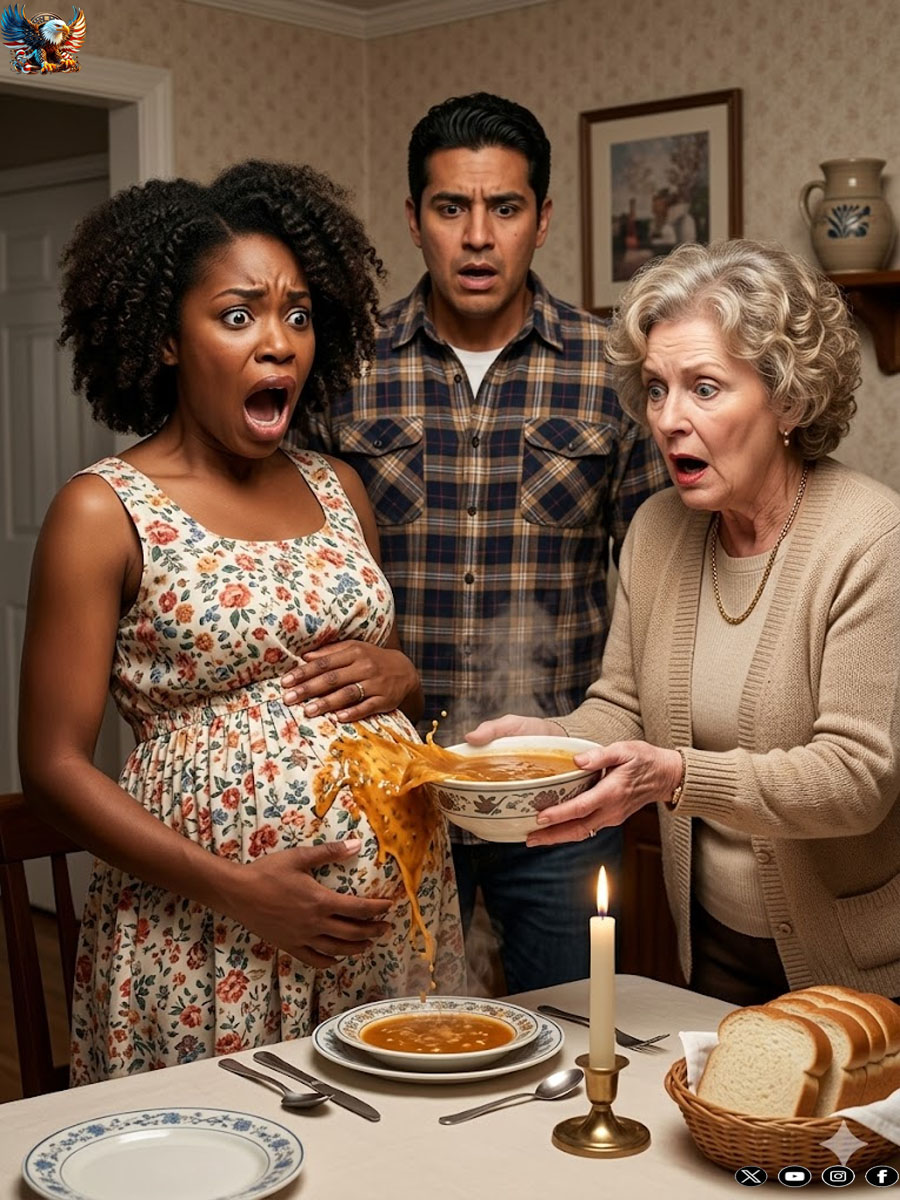 I never once told my husband that the lavish mansion where he let his mom shame me was legally deeded solely in my name, all along. When scorching soup slid over my pregnant stomach and he watched in cowardly silence, I didn’t yell; I calmly grabbed my phone and cut off their gravy train. Before the burn on my skin even cooled, my attorneys had already locked every single shared account and filed for an immediate eviction…