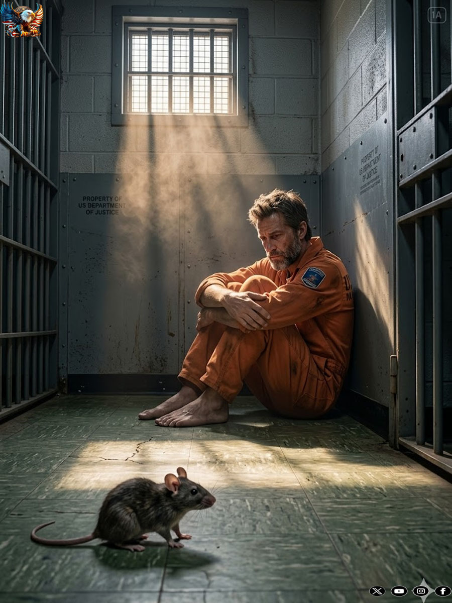 Sentenced to die in a dungeon for a crime he didn’t commit, he shared his last piece of bread with a rat. He never imagined that this small animal held the key to his freedom.