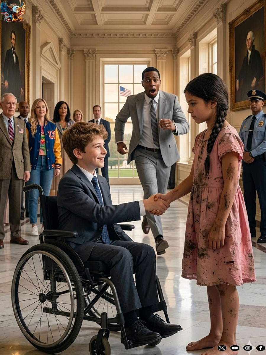 “Let me dance with your son… I’ll make him walk again,” a barefoot street girl told the billionaire. He almost told her to get lost. Until the music started playing.