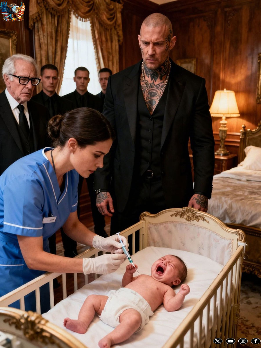 The mob boss’s baby cries incessantly when touched — until a poor nurse does the unthinkable.